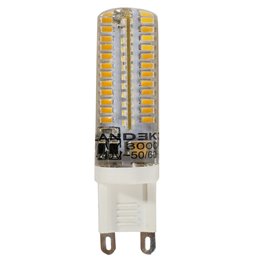 Bulb LED warm white, 5W G9 K3000, 16x65mm