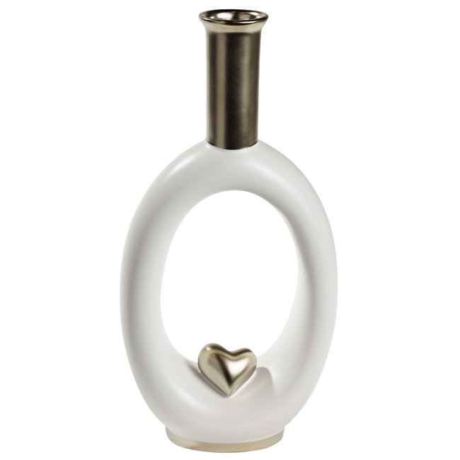 Vase    Love, 7x16xH31cm