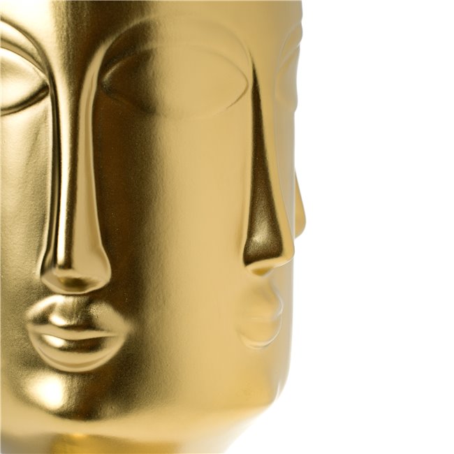 Ваза Morella, золотистая, 19x19x35.6cm