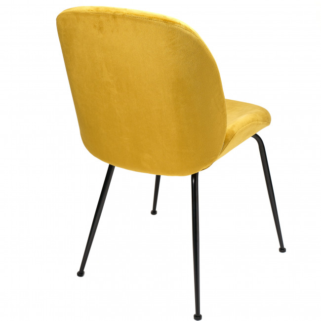 Обеденный стул Tammio, желтый, 88x58x46см, высота сиденья 46см