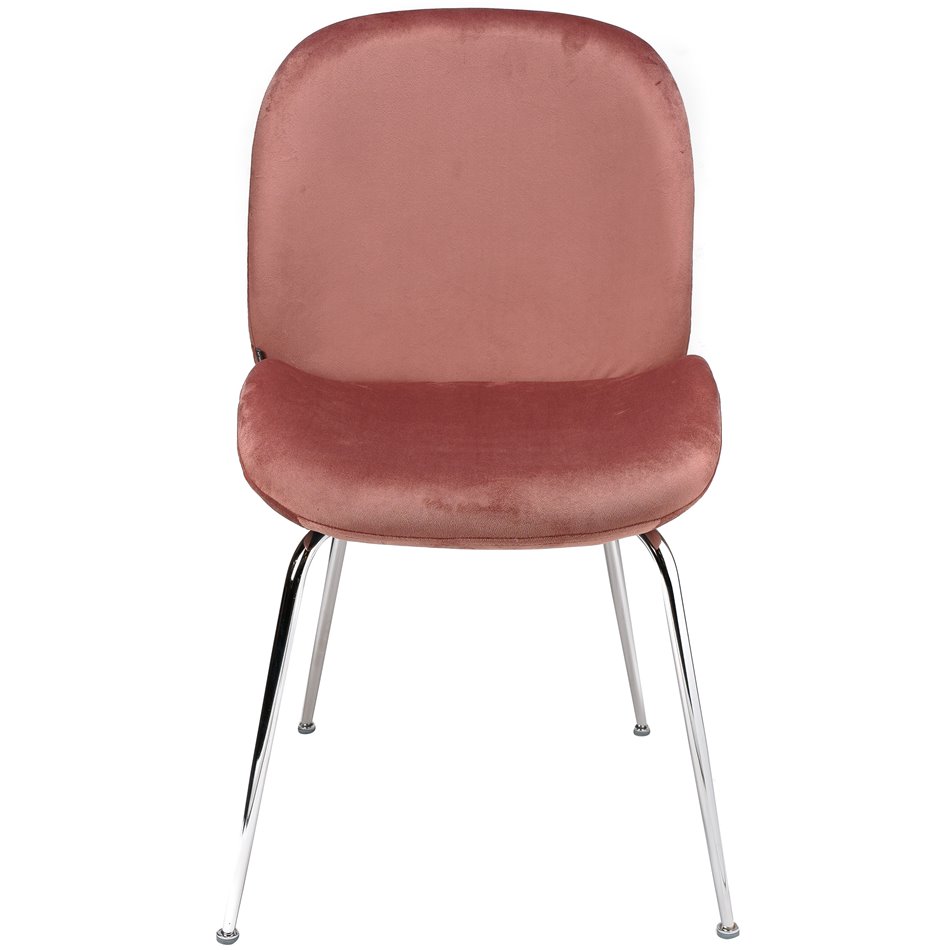 Dining chair Tammio, pink, 88x58x46cm seat high 46cm
