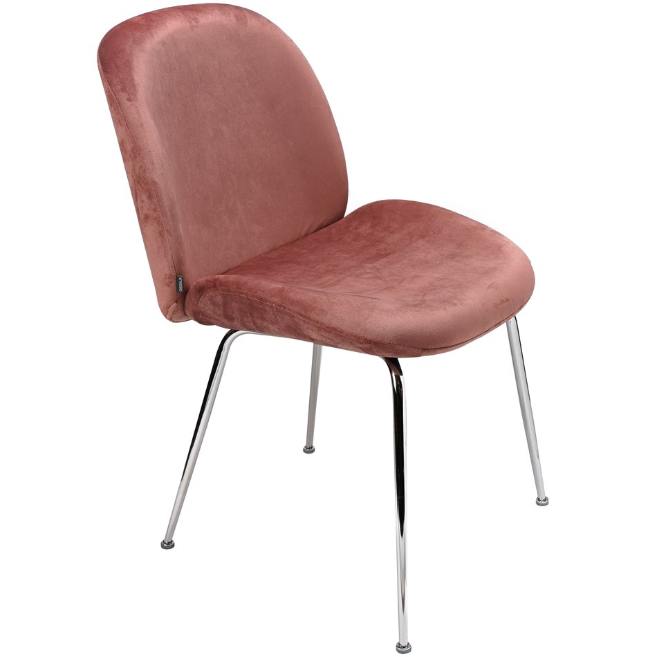 Dining chair Tammio, pink, 88x58x46cm seat high 46cm