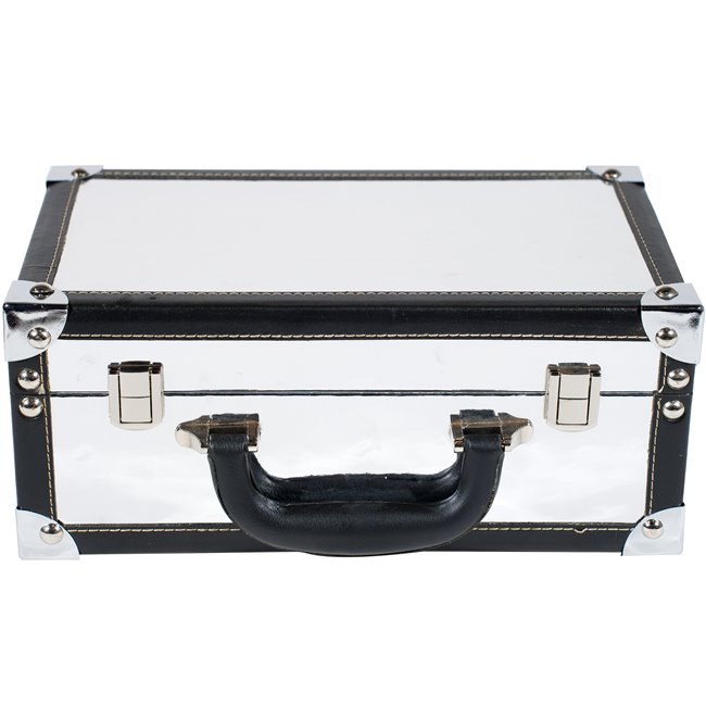 Коробка Maella S, серебряная, 18x30x12cm