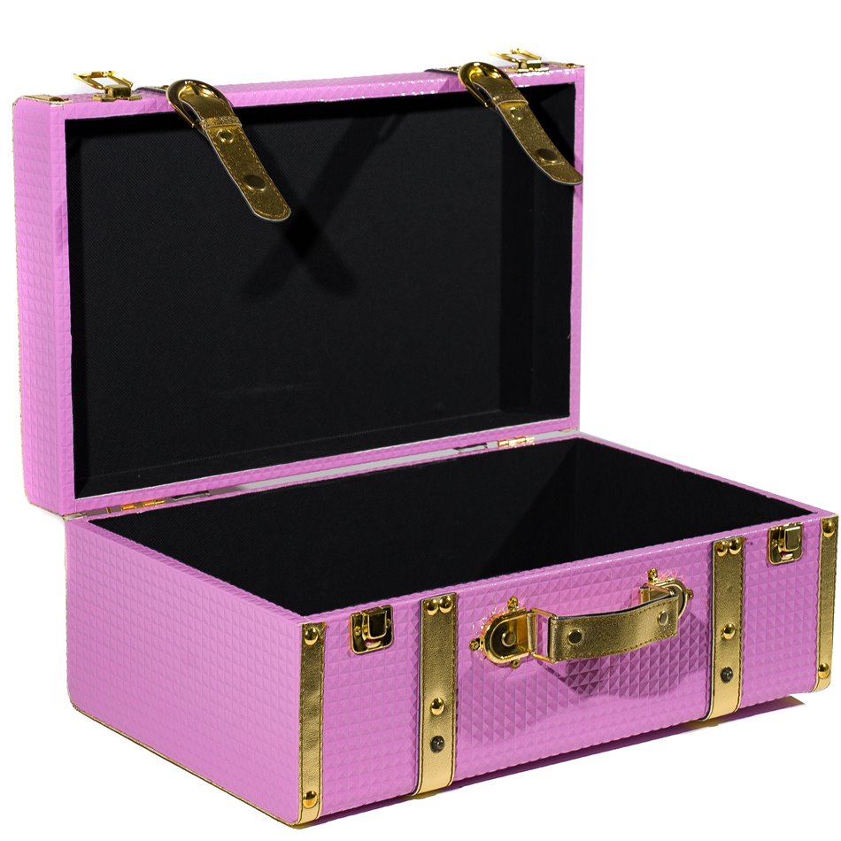 Коробка Maritsa M, фиолетовая, 16x40x23cm