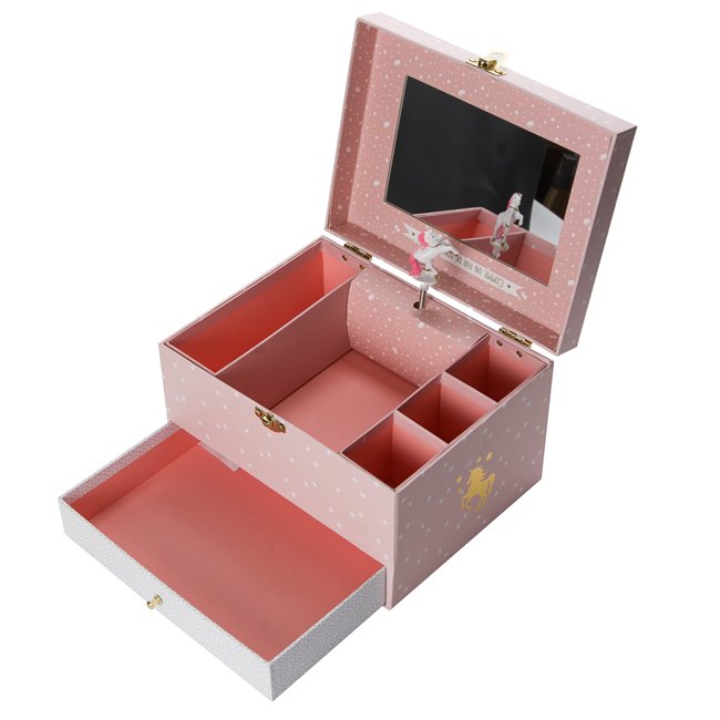 Music box Unicorn,  L21,5 x W16,5 x H 14cm