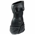 Umbrella stand Female body, black, 55x30x20cm