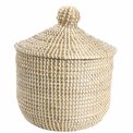 Basket Baleira Baleira S, seagrass, D30/23xH19/31cm