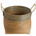 Basket Barllo L, seagrass, D42xH32cm
