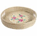 Tray Ballena, seagrass, D35xH6cm