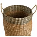 Basket Barllo L, seagrass, D42xH32cm