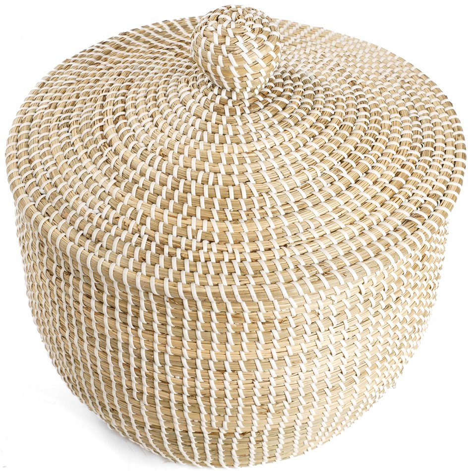 Basket Baleira M, seagrass, D35/26xH24/38cm