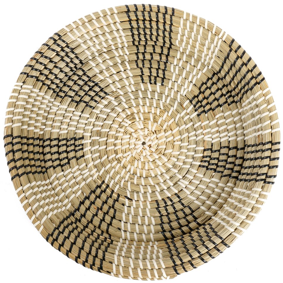 Tray Balluna, seagrass, D35xH5cm