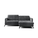 Угловой диван Elorelle R, Paros 06, серый, H105x225x160