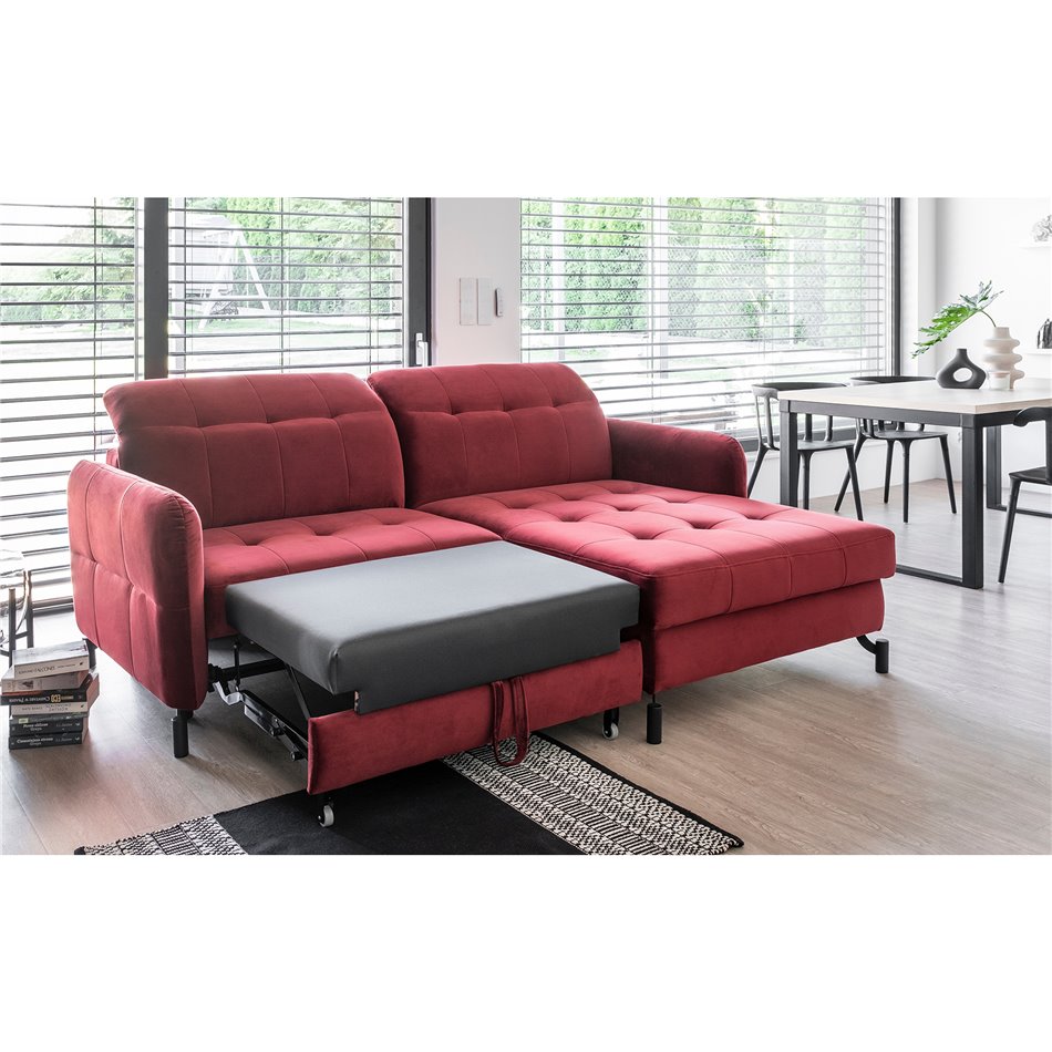Угловой диван Elorelle R, Paros 06, серый, H105x225x160