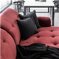 Corner sofa Elorelle R, Inari 100, black, H105x225x160