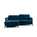 Corner sofa Elorelle L, Kronos 09, blue, H105x225x160
