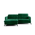 Corner sofa Elorelle L, Kronos 19, green, H105x225x160