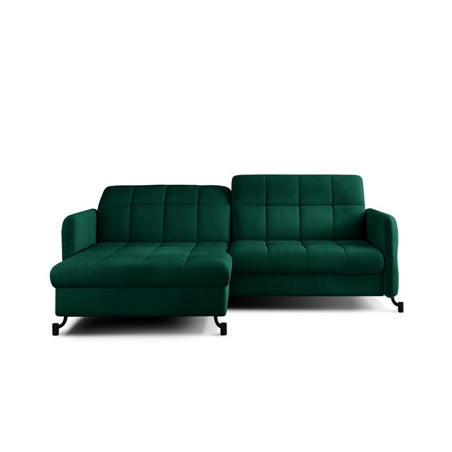 Угловой диван Elorelle L, Monolith 37, зеленый, H105x225x160