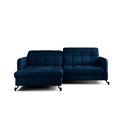 Corner sofa Elorelle L, Monolith 77, blue, H105x225x160
