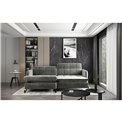Угловой диван Elorelle L, Monolith 85, серый, H105x225x160