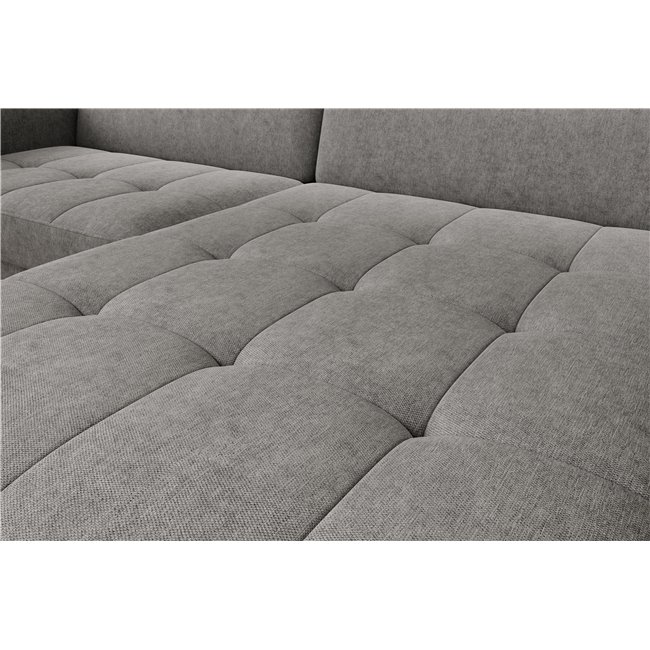 Corner sofa Elgomsi R, Raquel 04, grey, H100x228x165