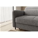 Corner sofa Elgomsi R, Raquel 04, grey, H100x228x165