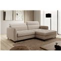 Corner sofa Elgomsi R, Raquel 18, beige, H100x228x165