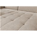 Corner sofa Elgomsi R, Raquel 18, beige, H100x228x165