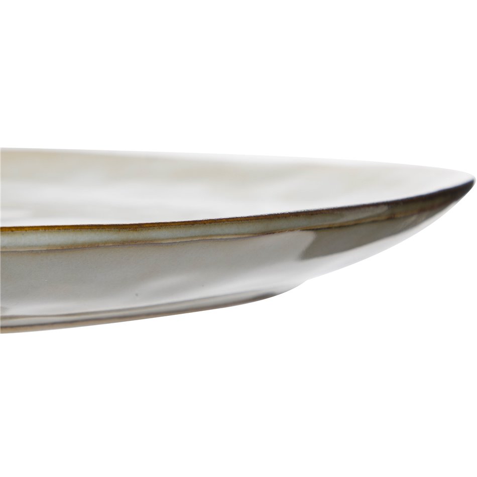 Сервировочная тарелка Pebble,серый, 2.3x27.5x23cm