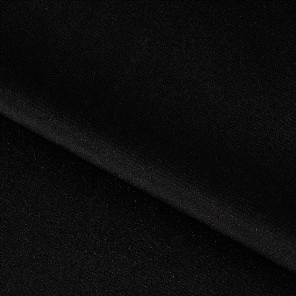 U shape sofa Elretan U Left, Lukso 10, black, H107x350x205cm