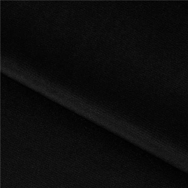 U shape sofa Elretan U Right, Lukso 10, black, H107x350x205cm