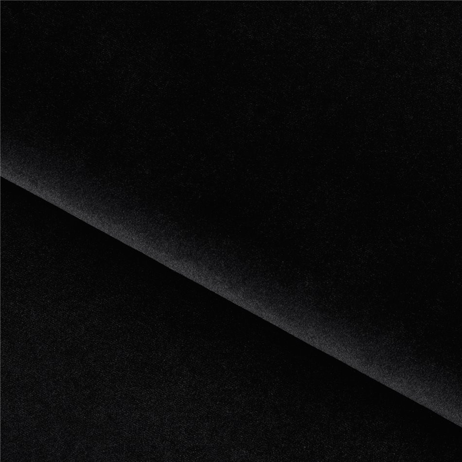 Corner sofa Elarde R, Velvetmat 10, black, H90x276x191cm