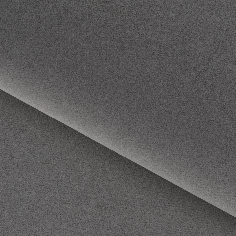 U shape sofa Elouis U Right, Velvetmat 4, gray, H92x347x202cm