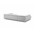 U shape sofa Elouis U Left, Nube 35, green, H92x347x202cm
