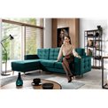 Corner sofa Elsgard L Reversible, Monolith 37, green, H93x248x162cm