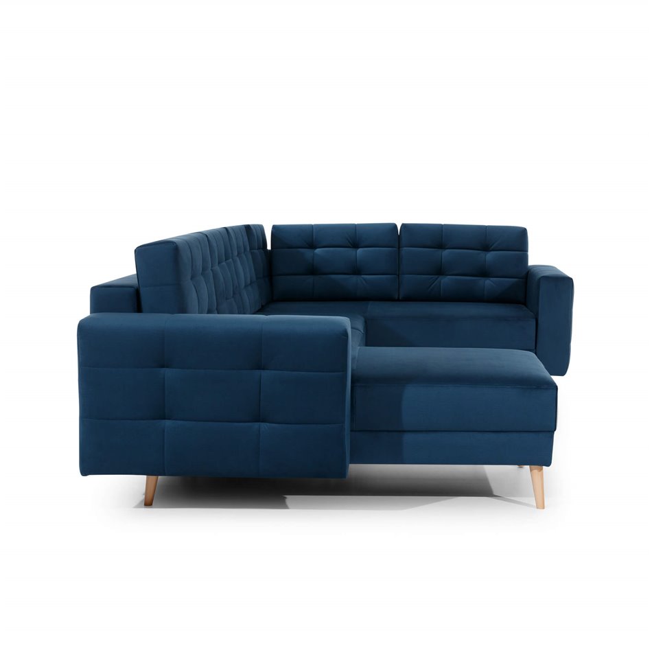 U shape sofa Elsgard U Reversible, Solid 39, green, H93x326x202cm