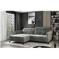 Corner sofa Elorelle R, Monolith 29, brown, H105x225x160cm