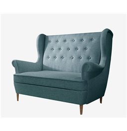 Sofa Elaros, Cover 70, blue, H103x150x55cm