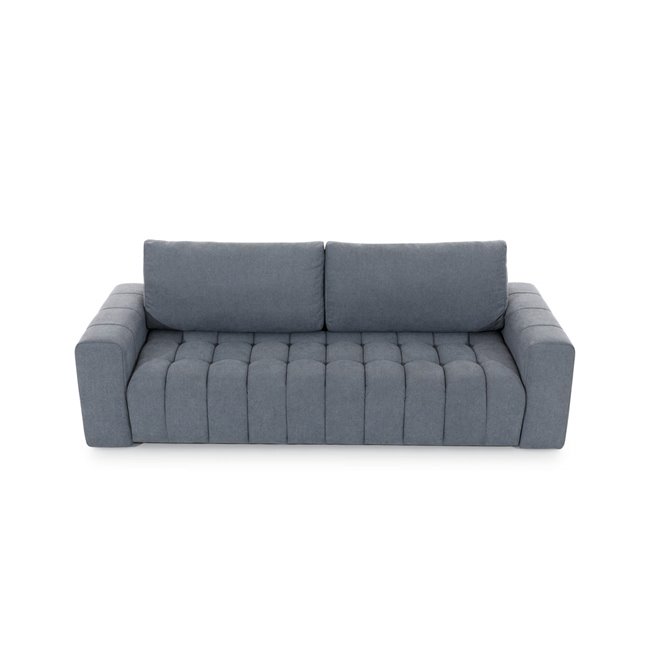 Sofa bed Elazaro, Monolith 48, yellow, H92x247x97cm