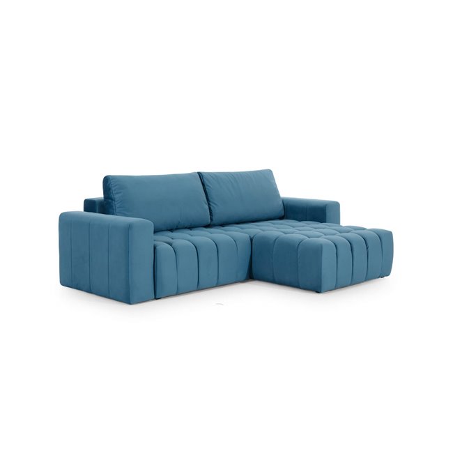 Corner sofa Ebonett L, Sawana 26, brown, H92x250x175cm