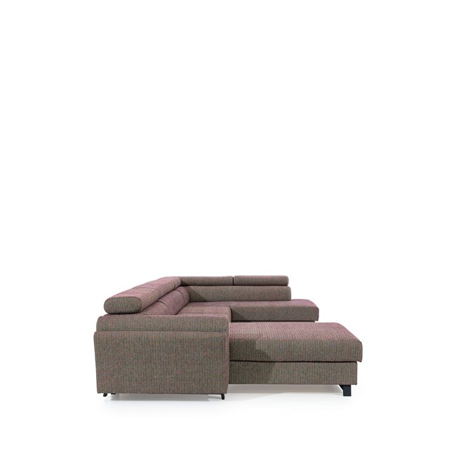 U shape sofa Elosette U Left, Inari 96, gray, H98x370x200cm