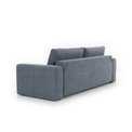 Sofa bed Elazaro, Monolith 97, gray, H92x247x97cm