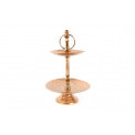 Plate stand 2-tier Vittorio, copper, 34cm