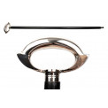 Decorative walking stick Kalin, black, H-91.5cm, D-2.5cm