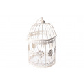 Deco Bird Cage Marlena L, antique/cream, H35cm, D19cm