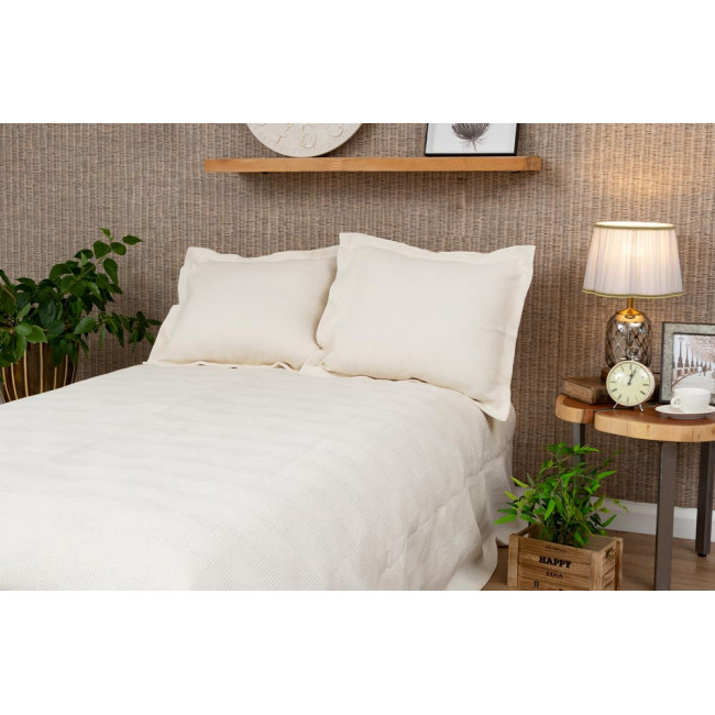 Bed cover Beacon, ivory, 160x220cm