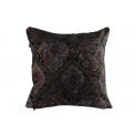 Decorative pillowcase Solfera, black/coloured, 45x45cm