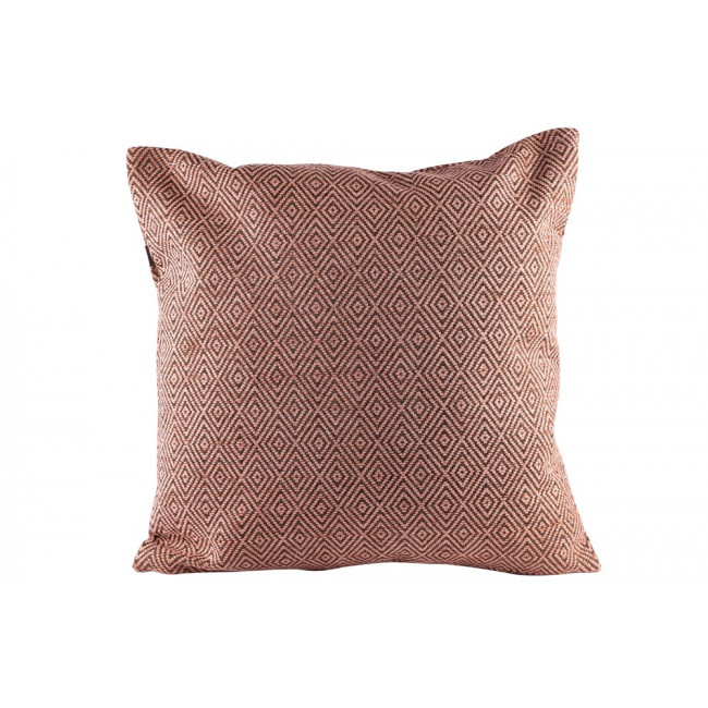 Decorative pillowcase Scandic, rose with rhomb, 45x45cm