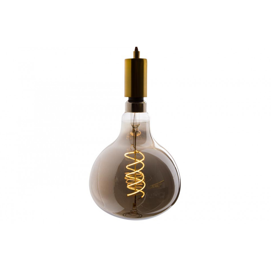 Decorative LED bulb, smoke, 8W E27, D16x22.5cm