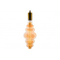 Decorative LED bulb, amber, 8W  E27, D12x27cm